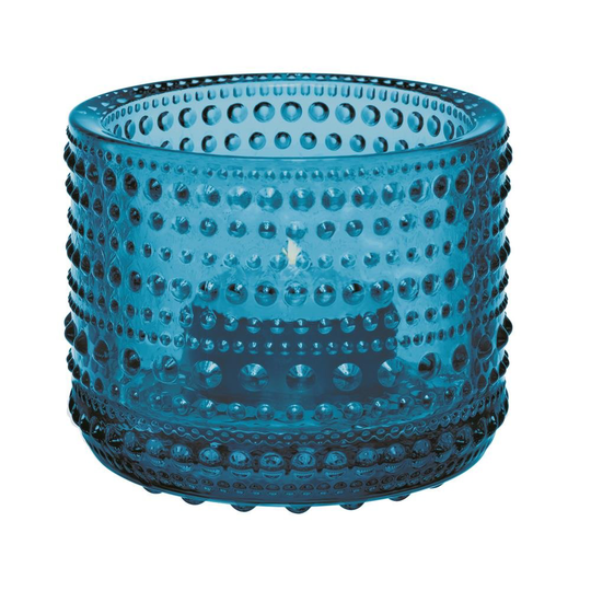Iittala Kastehelmi kynttilälyhty 64 mm turkoosi