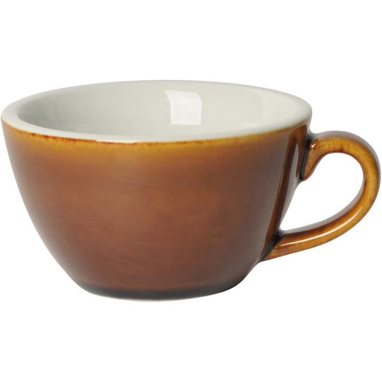 Loveramics Egg Flat White -kahvikuppi, 150 ml, 6 kpl, karamelli