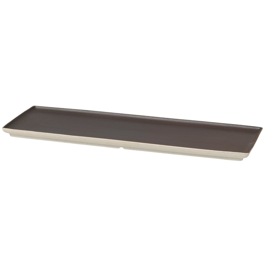 Broste Copenhagen Eli lautanen 12x34 cm Matte charcoal