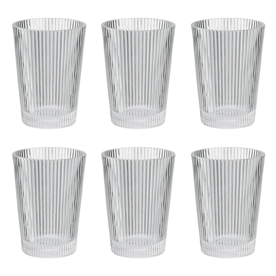 Stelton Pilastro juomalasi, 6-pakkaus 33 cl