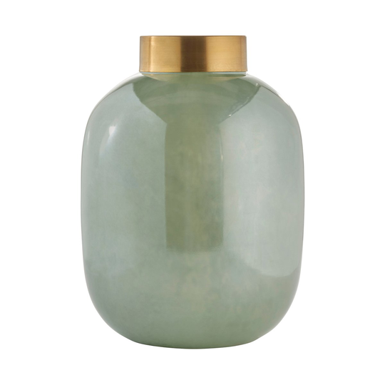 Lene Bjerre Alma maljakko 33 cm Iceberg green