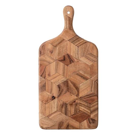 Bloomingville Bloomingville leikkuulauta kahvalla acacia 19x39,5 cm