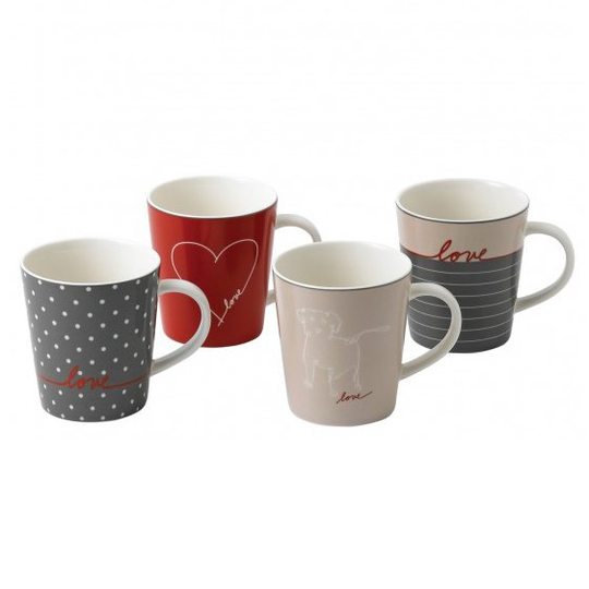 Royal Doulton Signatures mukisetti, 4 osaa 4 osaa