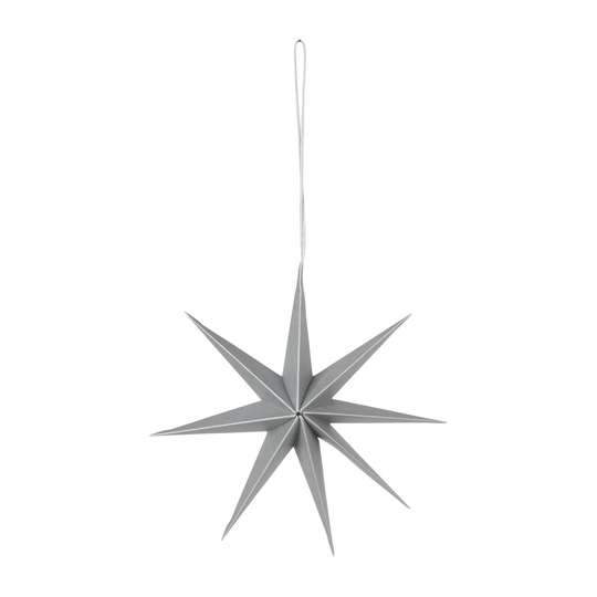 Broste Copenhagen Star paperitähti Ø15 cm Silver