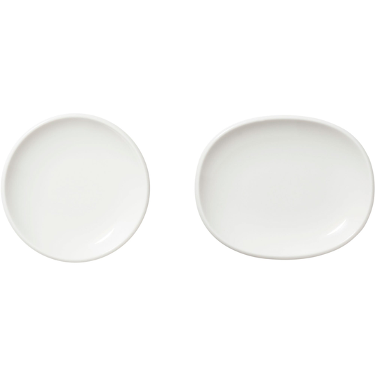 Iittala Raami-lautanen, 2 kpl, valkoinen