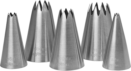 Tyllasetti 5 kpl Ø 2-18mm Tähti