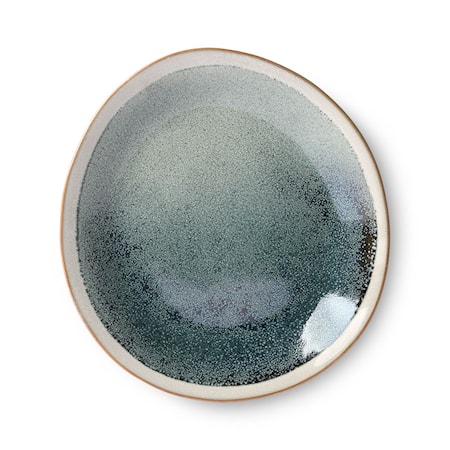 Ceramic 70's Jälkiruokalautanen Mist