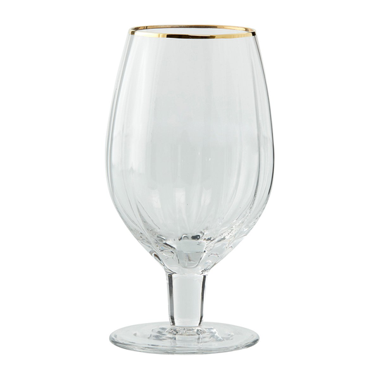 Lene Bjerre Claudine olutlasi 58 cl Clear-light gold