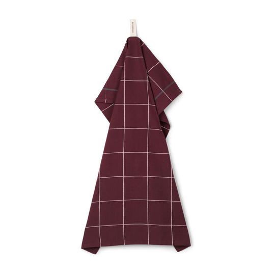 Rosendahl Gamma keittiöpyyhe 50x70 cm Bordeaux