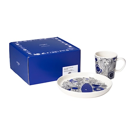 Pastoraali Muki 0,3 l ja Lautanen 19 cm Setti