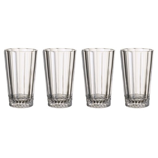 Villeroy & Boch Opera long drink -lasit, 4-pakkaus Kirkas