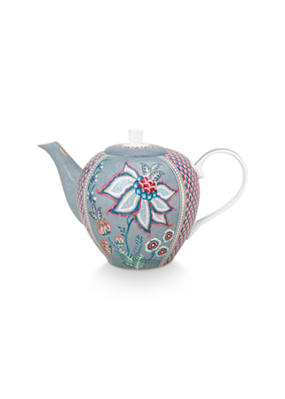 Flower Festival Teekannu 1,6 l Light Blue