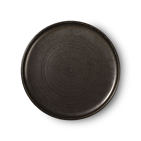 Home Chef Ceramics Lautanen Rustic Black