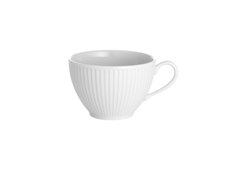 Plissé kuppi Valkoinen, 18 cl Ø 8,5 cm