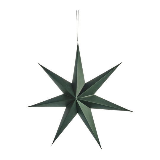 Lene Bjerre Pappia tähti 40 cm dark green