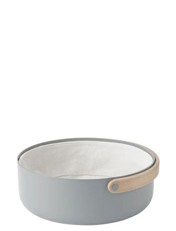 Emma brödkorg grey