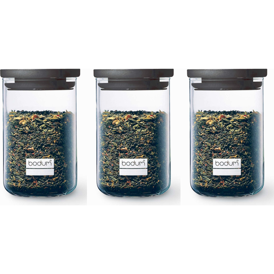 Bodum Yohki-säilytyslasi, 3 kpl, 0,6 L