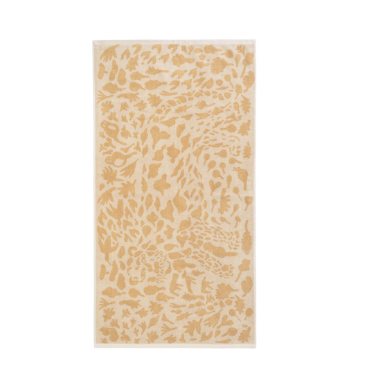 Iittala Oiva Toikka Cheetah kylpypyyhe 70x140 cm Ruskea