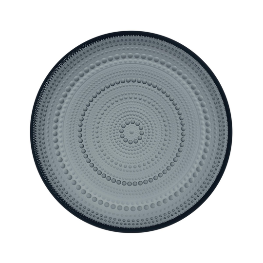 Iittala Kastehelmi lautanen pieni 24,8 cm Tummanharmaa