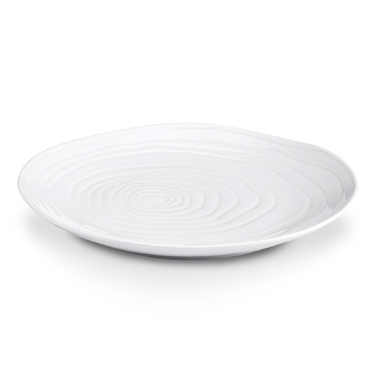 Pillivuyt Boulogne lautanen, 28 cm Valkoinen