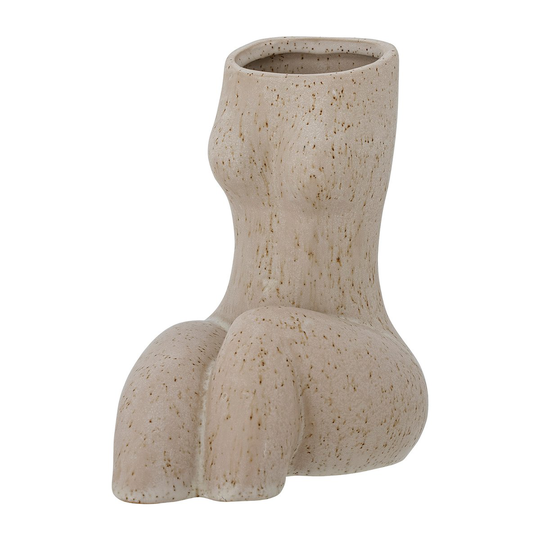 Bloomingville Charnel maljakko 18 cm Luonnonvärinen