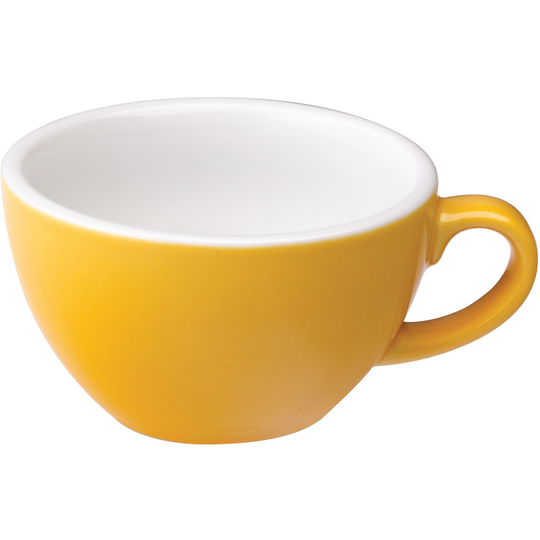 Loveramics Egg-cappuccinokuppi, 200 ml, 6 kpl, keltainen