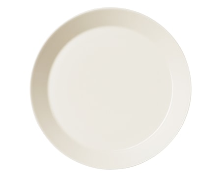 Teema Lautanen 23 cm valkoinen