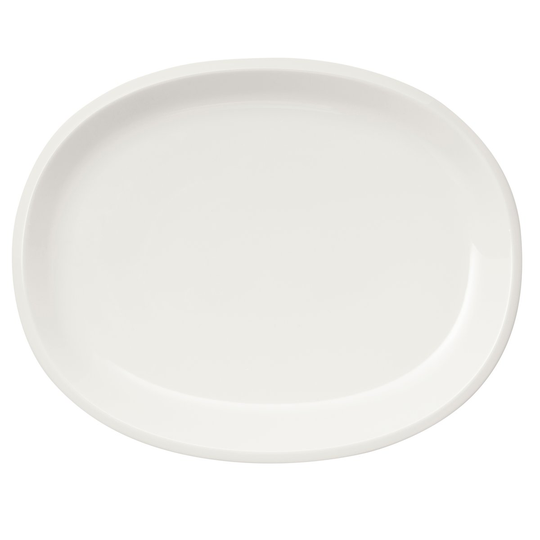 Iittala Raami soikea tarjoiluvati 35 cm Valkoinen