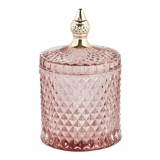 Lene Bjerre Miya säilytyspurkki kannella, Ø 10,5 cm Misty rose