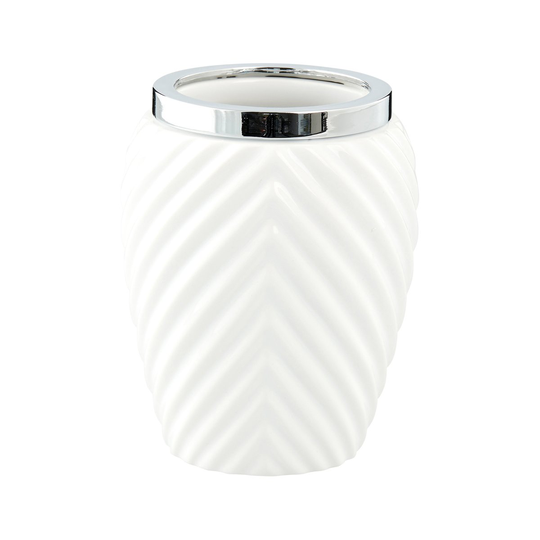 Lene Bjerre Milda hammasharjamuki 11 cm White-Silver