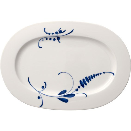 Villeroy & Boch Old Luxembourg Brindille tarjoiluvati 34 cm Valkoinen