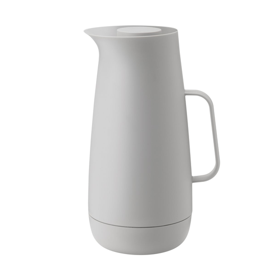 Stelton Foster termoskannu, muovi 1 L Light grey