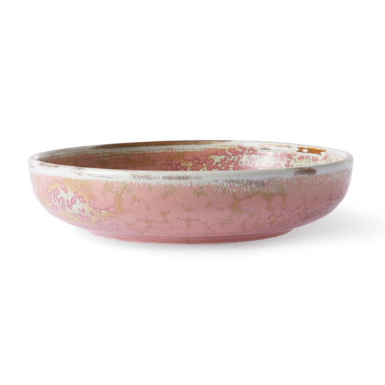 HKliving Home Chef syvä lautanen Ø 19,3 cm Rustic pink