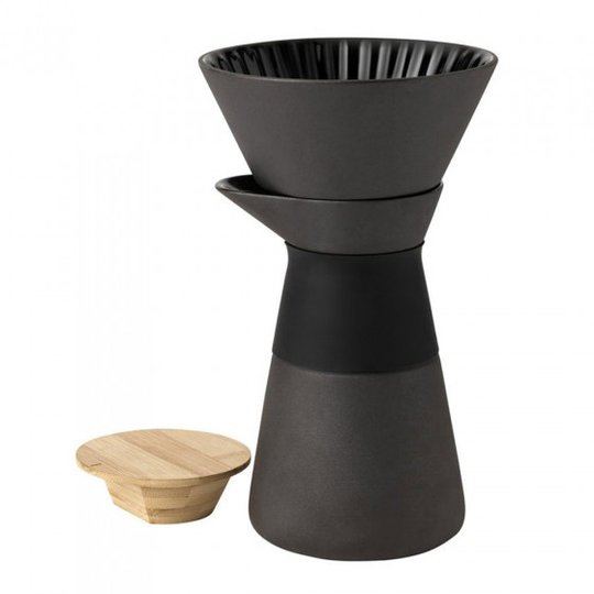 Kahvinkeitin Stelton "Theo Slow Brew Black", 0,6 l