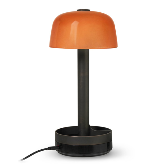 Rosendahl Soft Spot -pöytävalaisin 24,5 cm Amber