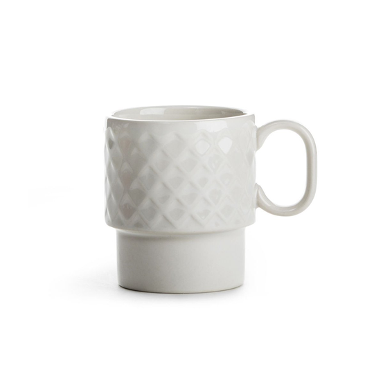 Sagaform Coffe & More kahvimuki valkoinen