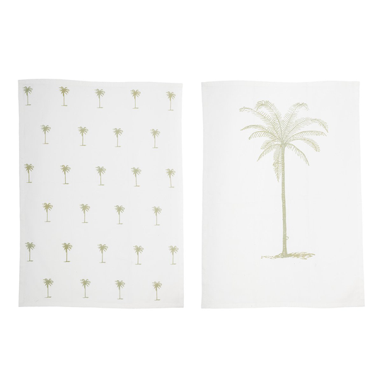 Bloomingville Palm -talouspaperi 2/pk 50x70 cm
