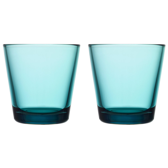 Iittala Kartio lasi 21 cl 2 pakkaus 2 kpl merensininen