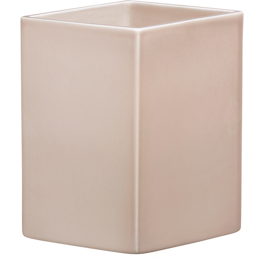 Iittala Keraaminen Ruutu-maljakko, 22,5cm, beige