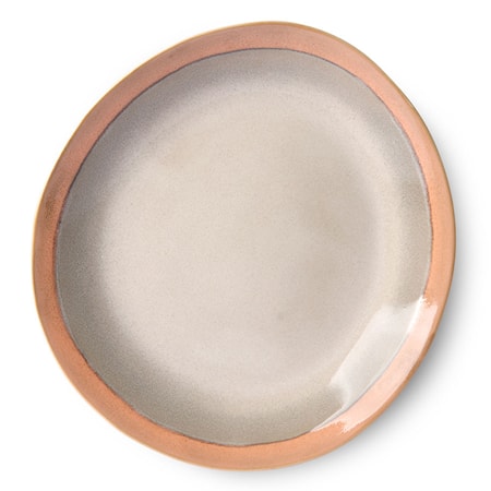 Ceramic 70's Lautanen Earth 2-pack
