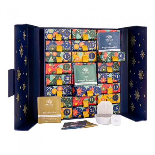 Joulukalenteri Whittard of Chelsea "Tea Advent Calendar", 94 pcs.