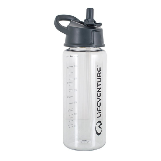 Lifeventure Flip-Top juomapullo 0,75L Kirkas
