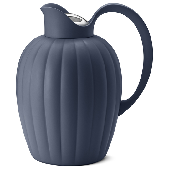 Georg Jensen Bernadotte termoskannu, Dusk Blue, 1 litraa