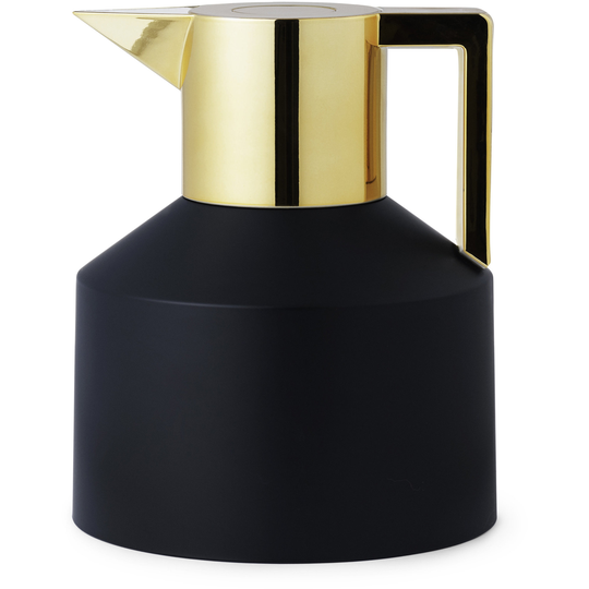 Normann Copenhagen Geo-termoskannu, 1 l, musta/kulta