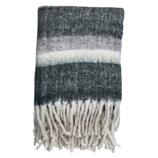 Lene Bjerre Friola huopa 170x130 cm Grey-off white