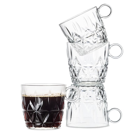 Picknick Kahvikupit 4-pack Kirkas