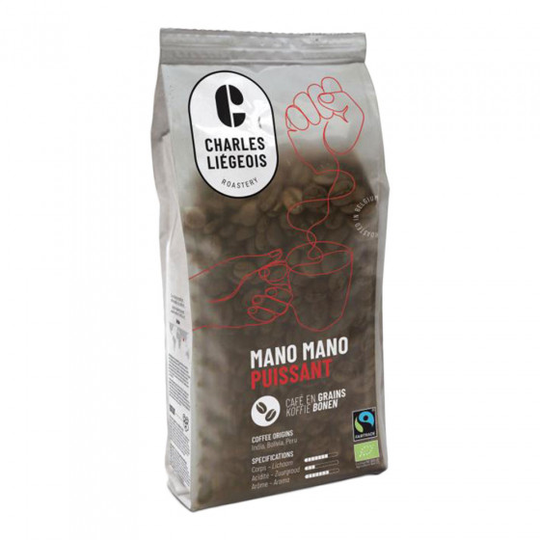 Kahvipavut Charles Liégeois "Mano Mano Puissant", 250 g