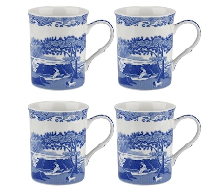Blue Italian Muki 4-p
