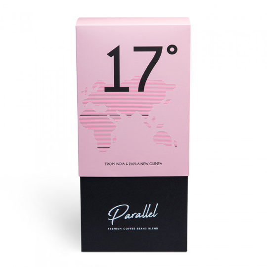 Kahvipavut "Parallel 17" lahjapakkauksessa, 1 kg