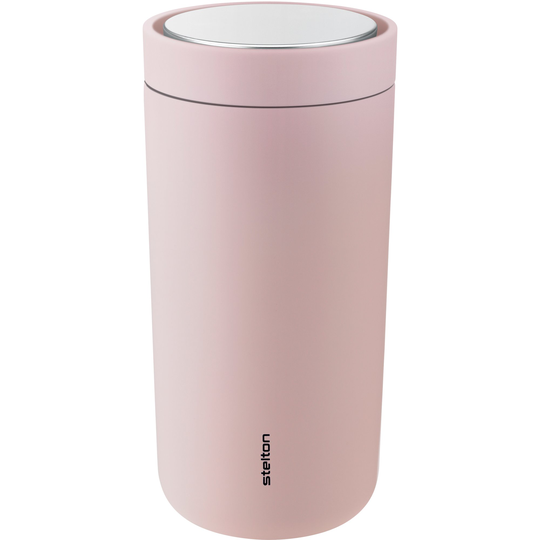 Stelton To Go Click Steel termosmuki 0,4 litraa, soft rose